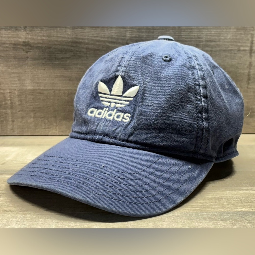 Adidas StrapBack Mom Hat Navy/White